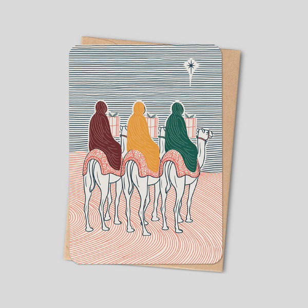 Three Wise Men — Christmas Card