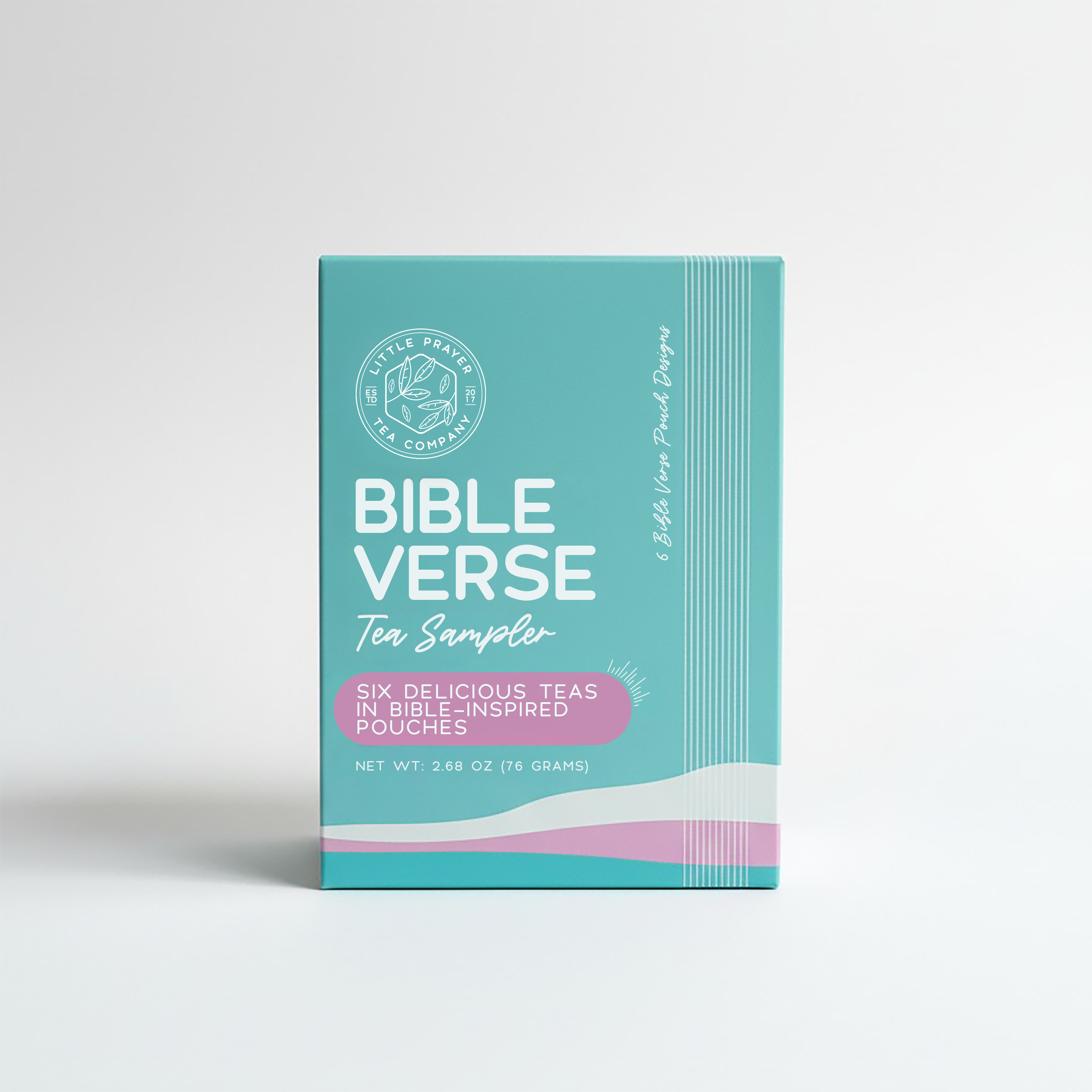 Bible Verse Tea Sampler | 6 Flavors | Christian Gift Idea