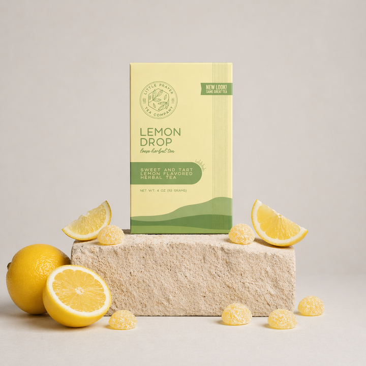 Lemon Drop Herbal Tea – Caffeine-Free Tea That Tastes Like Candy