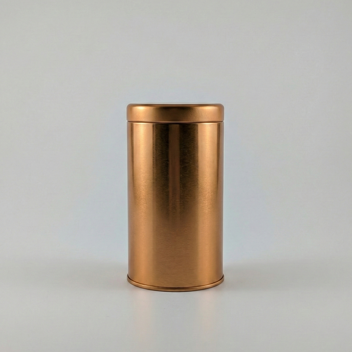 Sunrise Copper Tea Tin | Airtight Loose Leaf Tea Canister