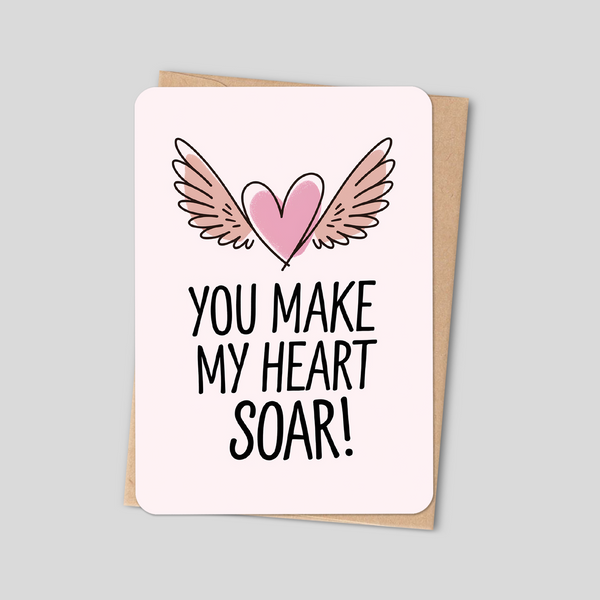 Heart Soar — Love Card
