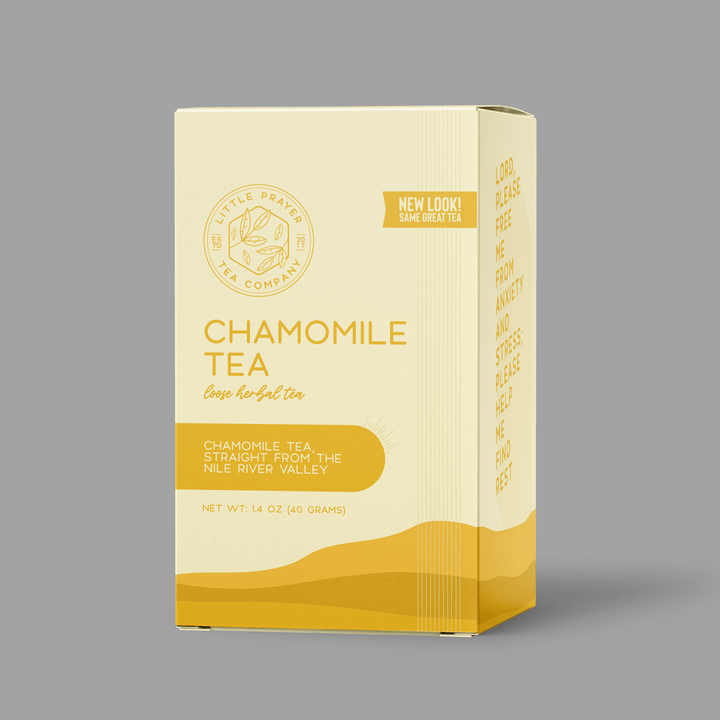 Chamomile Tea- Relax and take a deep breath, because you are about to enjoy fresh chamomile tea straight from the Nile River Valley of Egypt. Chamomile tea is caffeine-free and excellent right before bed, or if you just need to wind down from a stressful