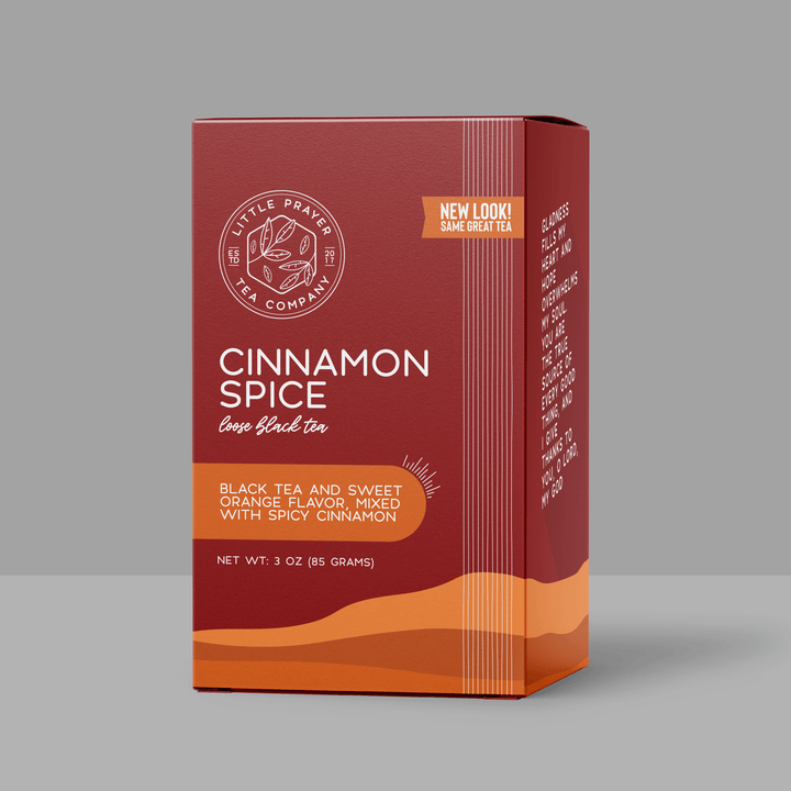 Cinnamon Spice Tea - This cinnamony and spicy tea draws you in with its delicious and warm aroma. The sweet orange flavor mixed with spicy cinnamon will make your taste buds dance. This will warm you up from head to toe. Ingredients: Black tea, natural fl