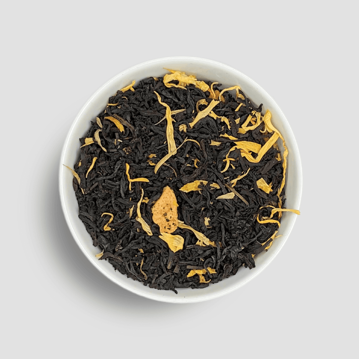 Enjoy the captivating and delicate flavor of Just Peachy Tea - infused Ceylon black tea with sweet peaches. Our tea is not overly fruity or sweet, but instead has all the complexity of a top-quality black tea. Experience the peach-nectar fragrance, floral